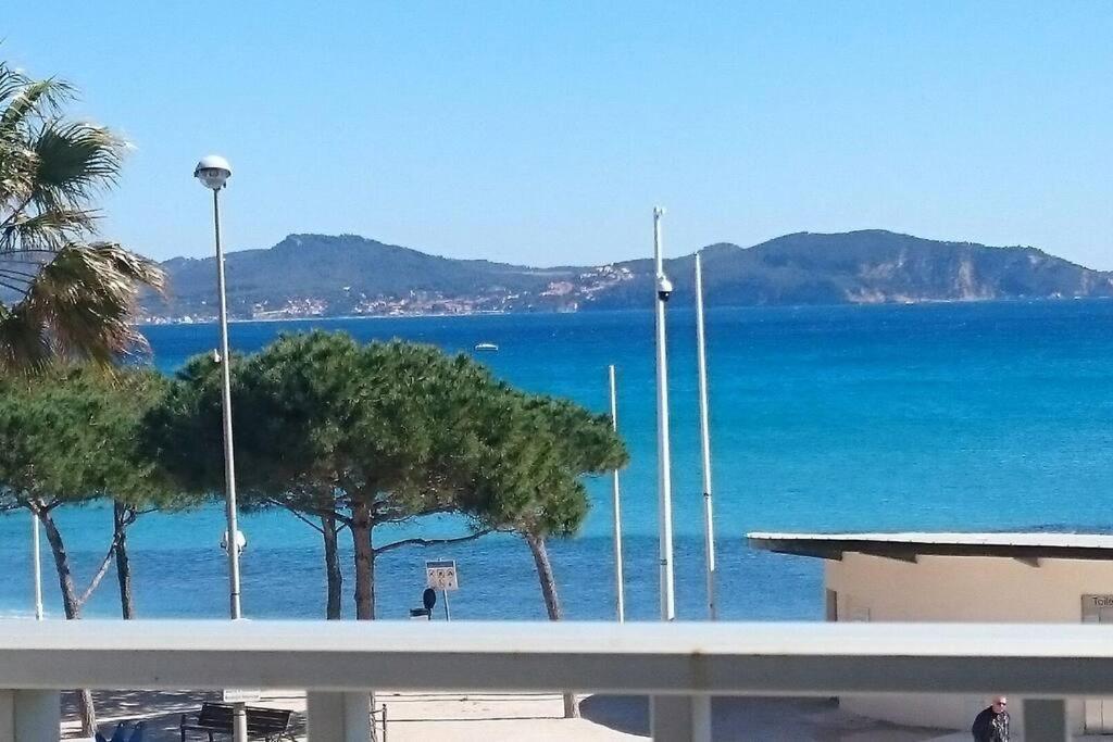 T3 Sur La Plage Vue Feerique Mer,Wifi, Parking Inclus , Clim La Ciotat Esterno foto